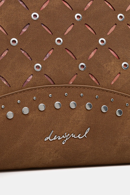 Desigual torebka YANKEE LEIRIA MINI CA brązowy 25WAXPB5