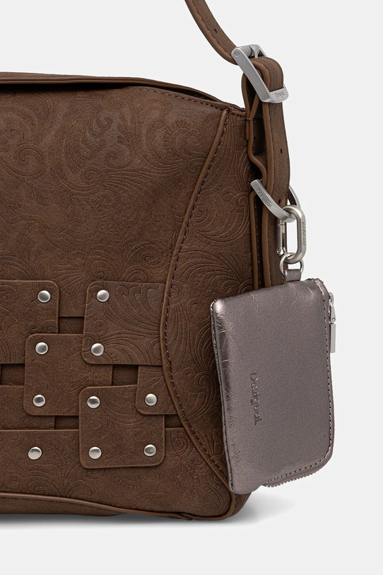Kabelka Desigual NEW PATCH 2 CHOCO hnedá 25WAXPBP