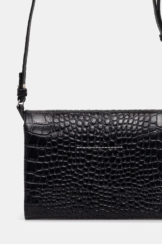 Accesorii MM6 Maison Margiela poșetă de piele SA6WF0001.P8650.T8013 negru