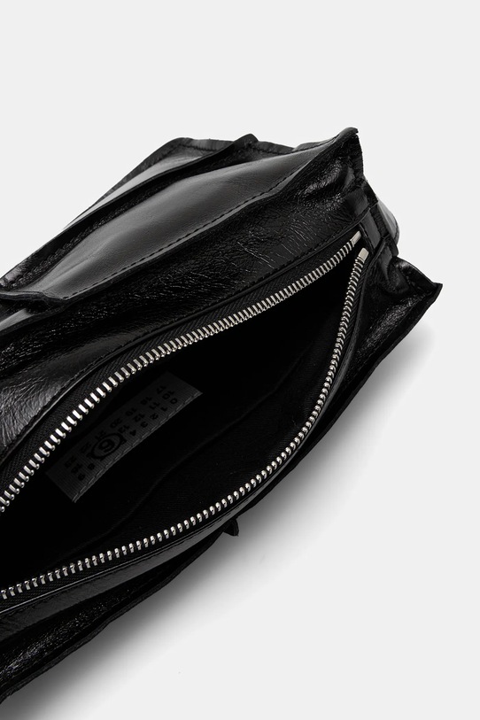 MM6 Maison Margiela torebka skórzana czarny SB5WD0031.P8490.T8013