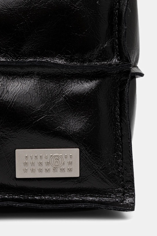MM6 Maison Margiela torebka skórzana SB5WD0031.P8490.T8013 czarny