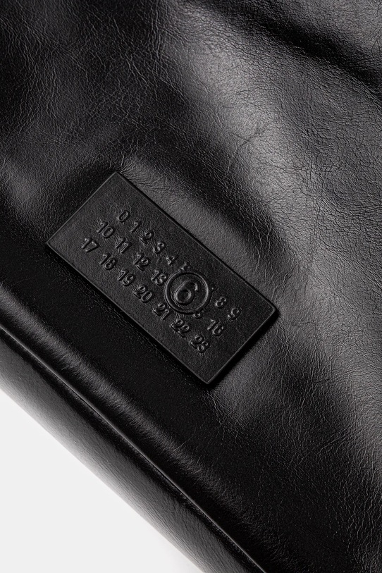 MM6 Maison Margiela torebka skórzana czarny SB5ZH0021.P7187.T8013