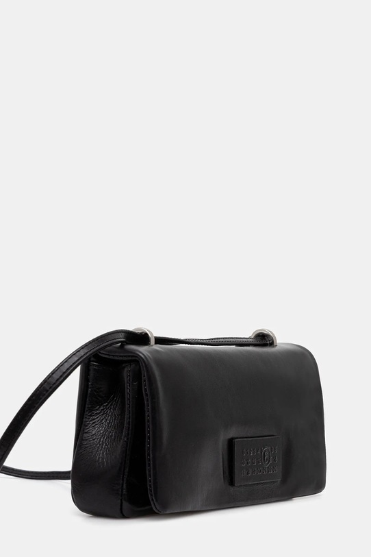 MM6 Maison Margiela torebka skórzana SB5ZH0022.P7187.T8013 czarny AW25