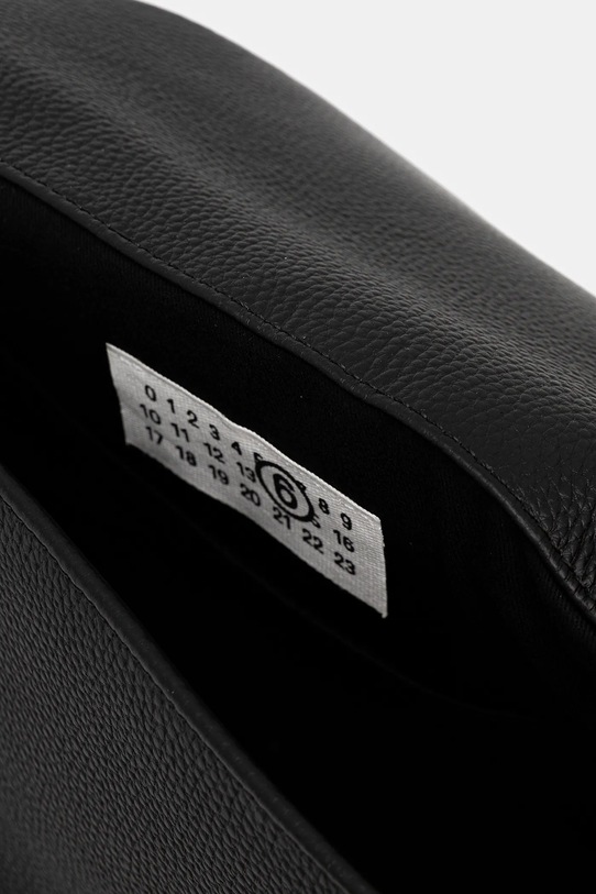 MM6 Maison Margiela torebka skórzana SB5ZH0023.P7255.T8013 czarny