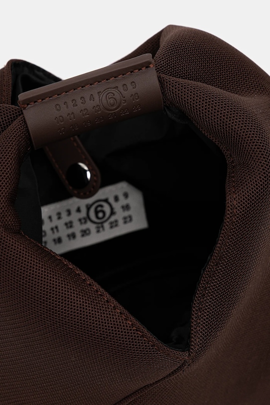 MM6 Maison Margiela torebka brązowy SB6WD0026.P6414.T2625