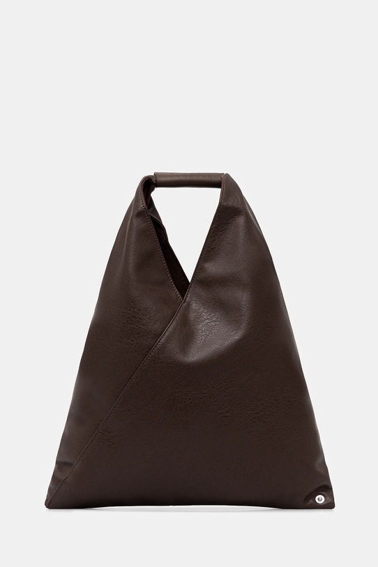 MM6 Maison Margiela torebka nie mieści A4 brązowy S54WD0043.P8396.T2164