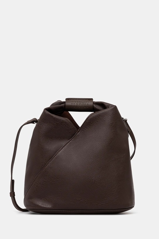 MM6 Maison Margiela torebka nie mieści A4 brązowy SB6WD0026.P8396.T2164