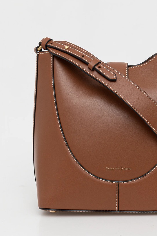 Аксесуари Шкіряна сумочка Pedro del Hierro 1112595 коричневий