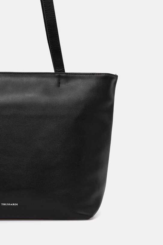 Akcesoria Trussardi torebka skórzana Z644E006025N czarny