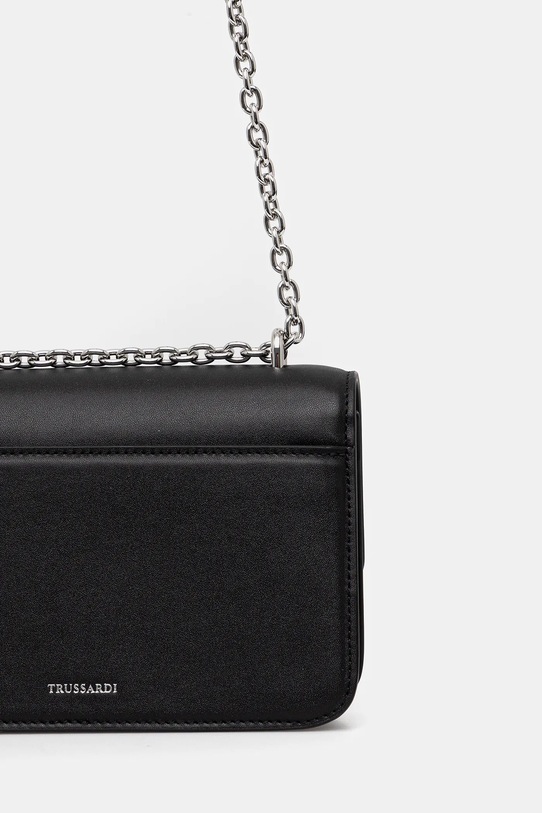 Akcesoria Trussardi torebka skórzana Z603E005980N czarny