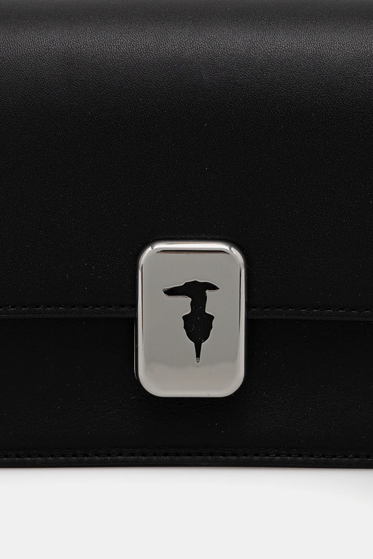 Trussardi torebka skórzana czarny Z603E005980N