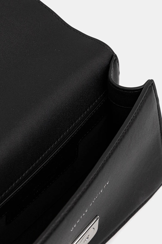 Trussardi torebka skórzana Z603E005980N czarny