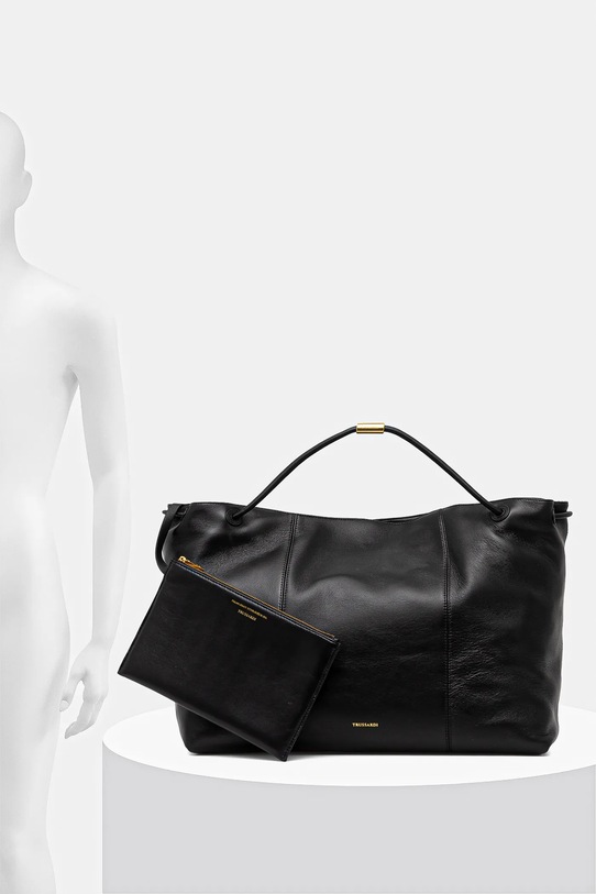 Δερμάτινη τσάντα Trussardi Z616E005993N