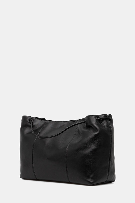 Αξεσουάρ Δερμάτινη τσάντα Trussardi Z616E005993N μαύρο