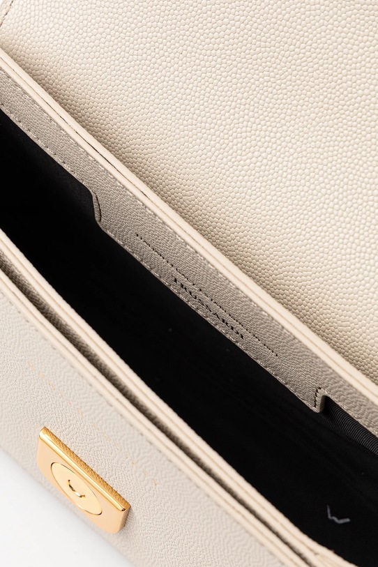 Trussardi torebka skórzana Z601E106075N beżowy