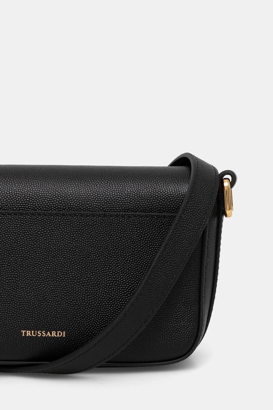 Akcesoria Trussardi torebka skórzana Z601E106075N czarny