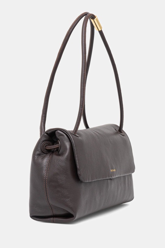 Кожаная сумочка Trussardi Z611E005988N коричневый AW25