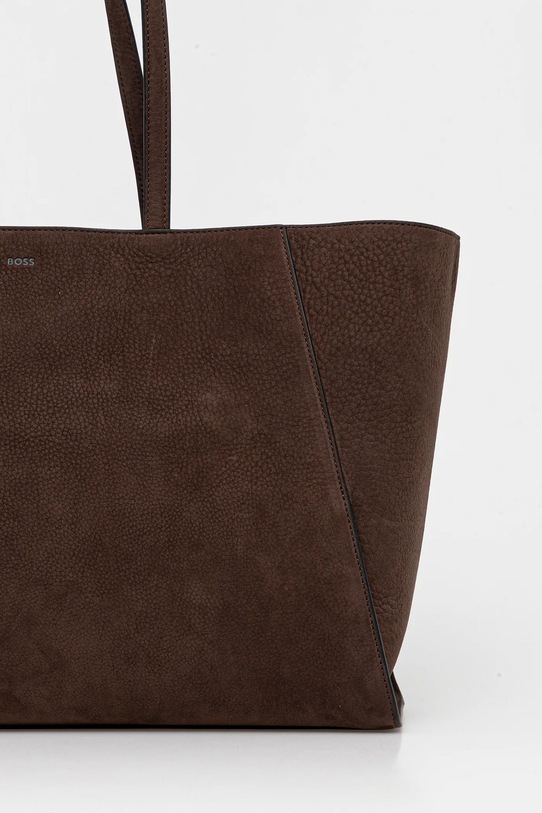 BOSS velúr táska barna 50552161