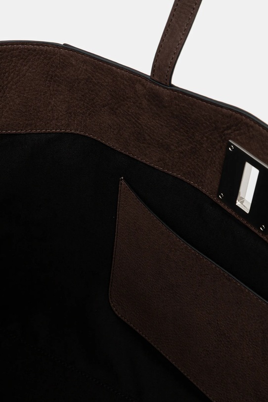 BOSS velúr táska 50552161 barna