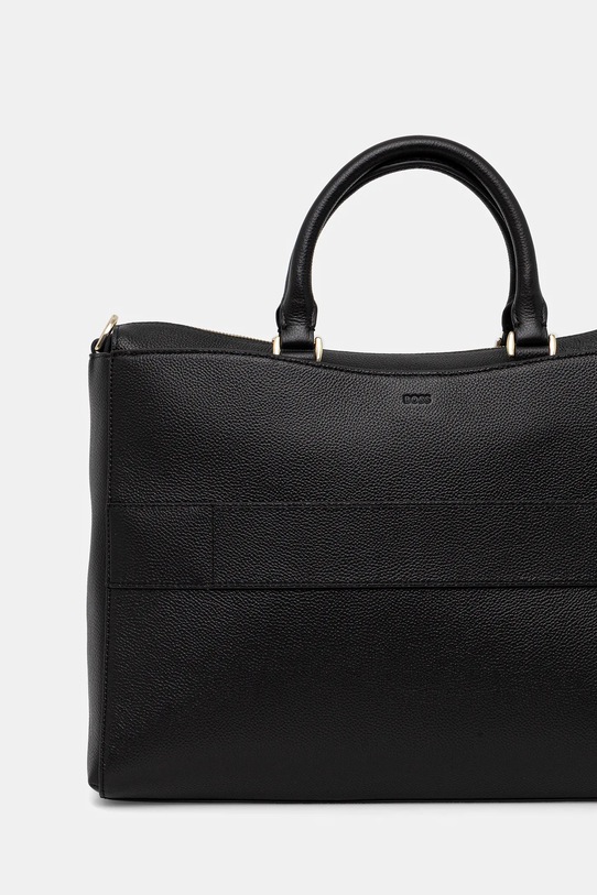 Akcesoria BOSS torebka skórzana 50552192 czarny