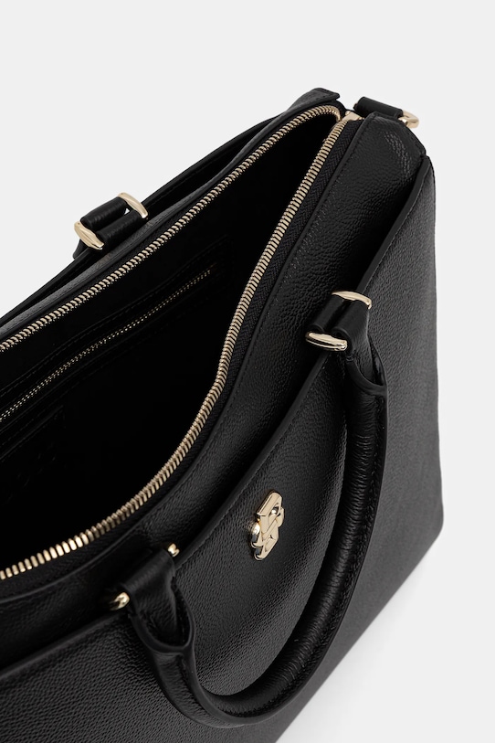 Δερμάτινη τσάντα BOSS μαύρο 50552192