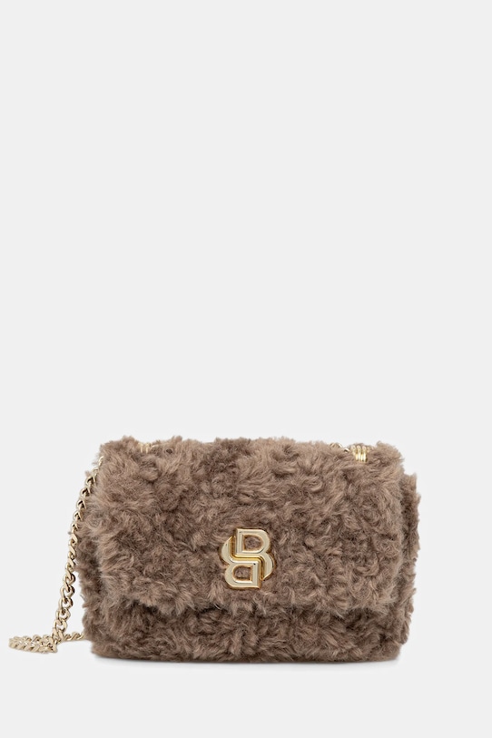 BOSS torebka nie mieści A4 brązowy 50552195