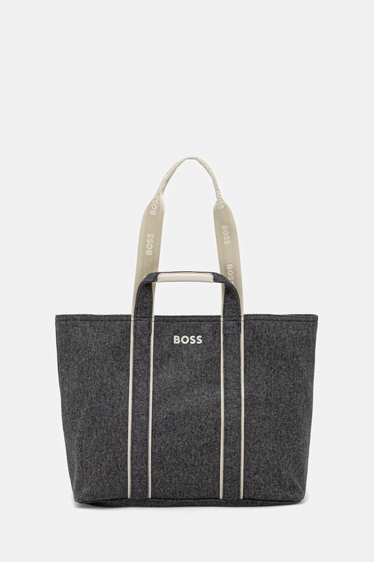 BOSS torebka mieści A4 szary 50552483