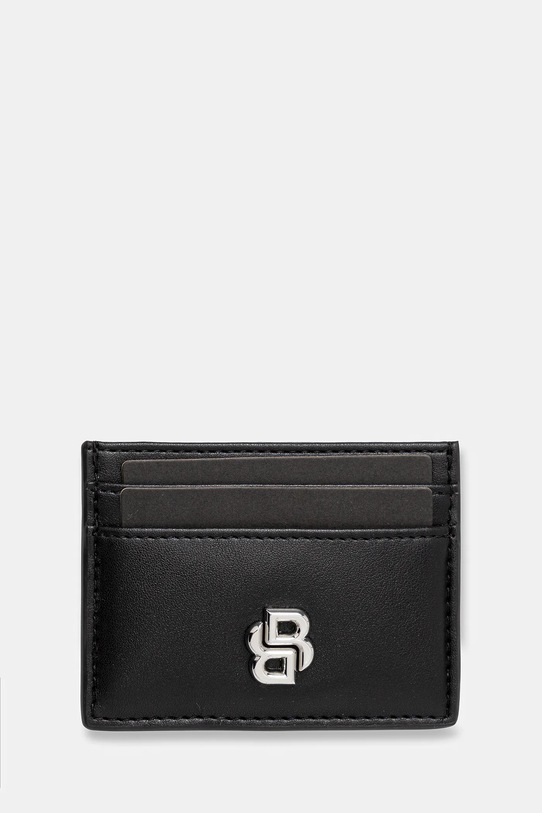 Puzdro na karty + kľúčenka BOSS 50552247 čierna AW25