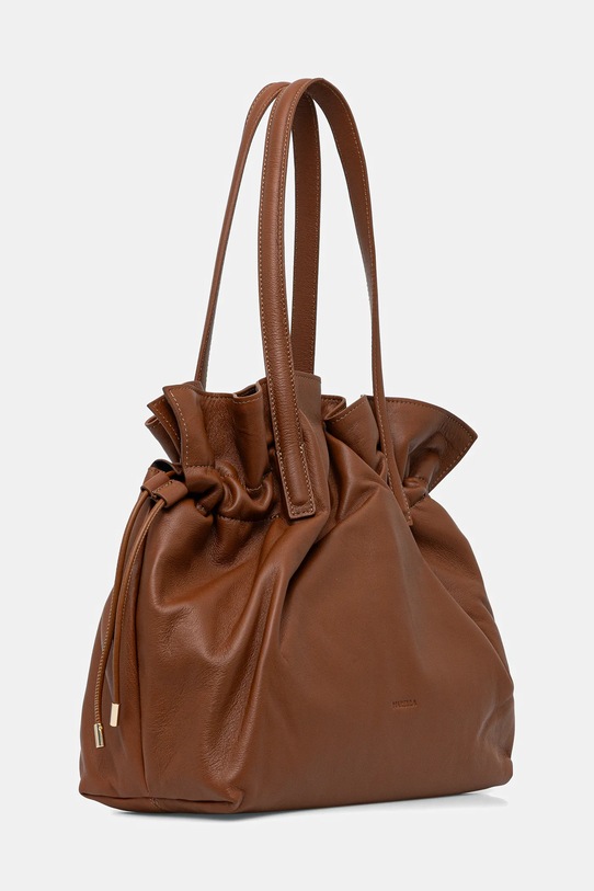 Kožená kabelka Marella 2523519047200 hnědá AW25