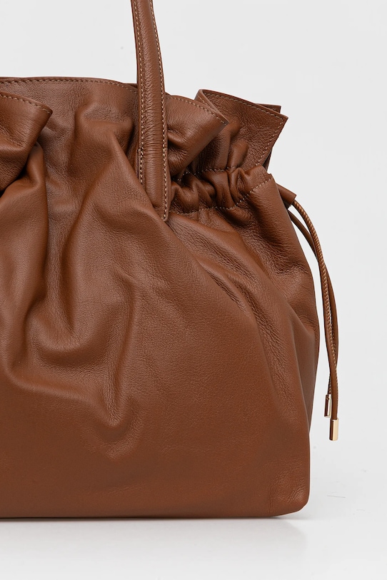 Doplnky Kožená kabelka Marella 2523519047200 hnedá