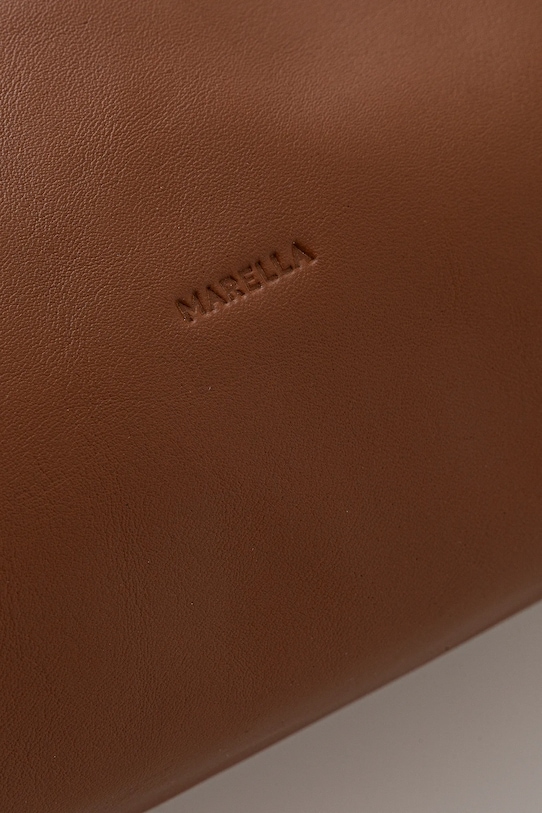 Kožená kabelka Marella hnedá 2523519047200