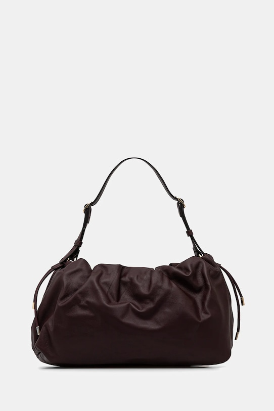 Marella torebka skórzana skóra licowa bordowy 2523519057200