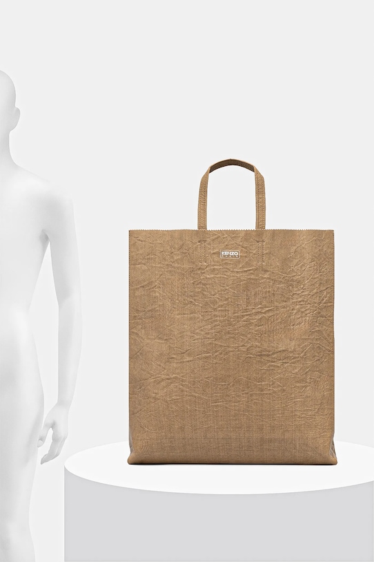 Kenzo borsa a mano in pelle Large Tote Bag FF62SA121L06