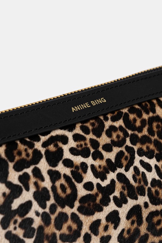 Anine Bing torebka skórzana mini elly brązowy A.13.11705