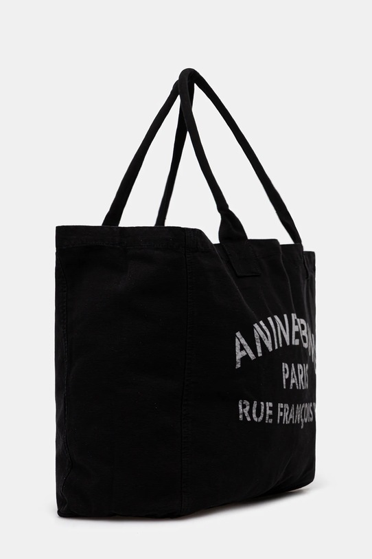 Anine Bing torebka bawełniana leo A.13.11856 czarny AW25