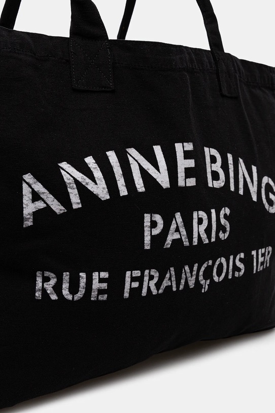 Anine Bing torebka bawełniana leo czarny A.13.11856