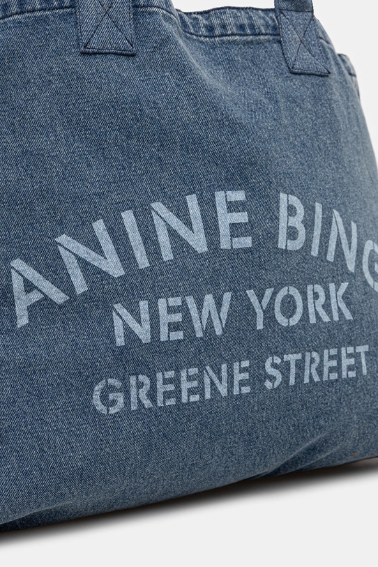Anine Bing geantă de blugi leo albastru A.13.11857