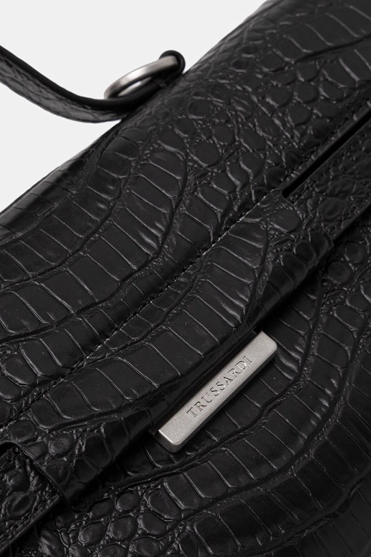 Trussardi poșetă de piele negru Z363E106202N