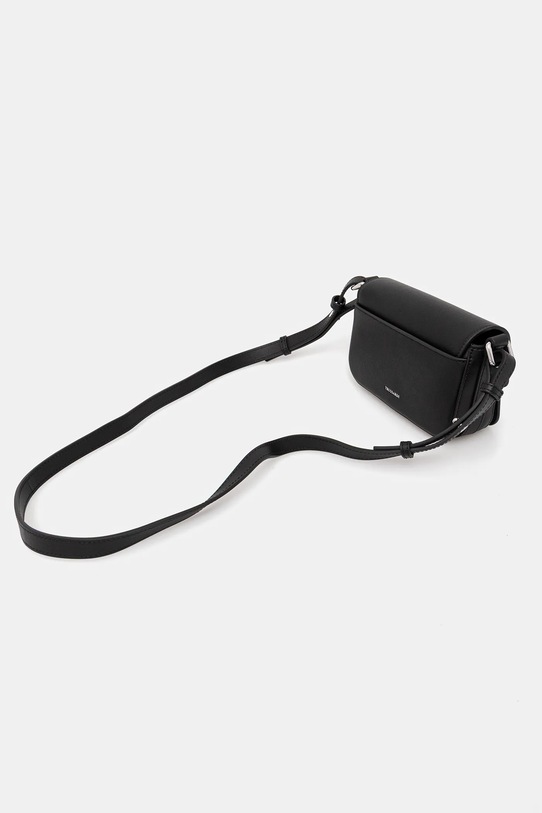 Akcesoria Trussardi torebka skórzana Z601E005978N czarny