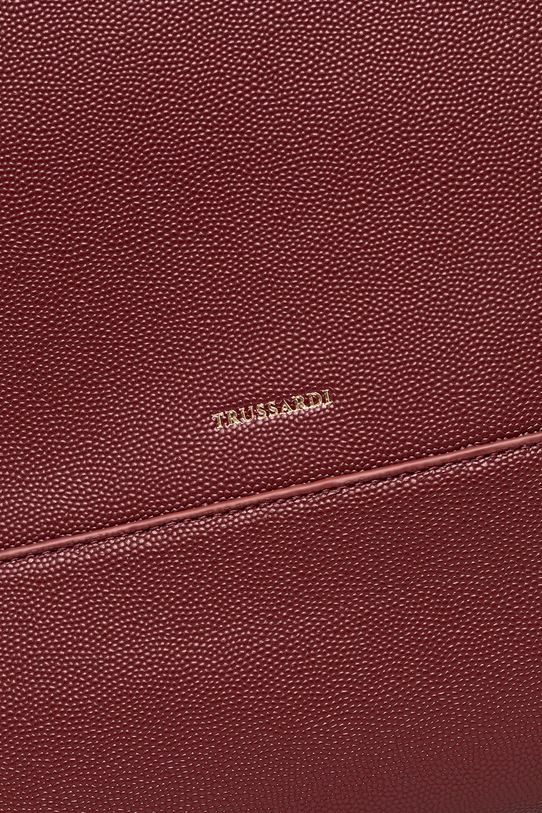 Trussardi torebka skórzana bordowy Z605E106078N