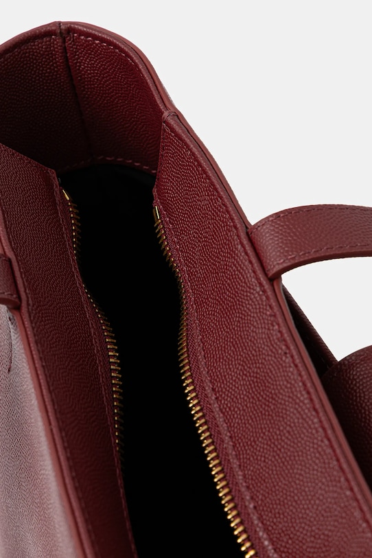 Trussardi torebka skórzana Z605E106078N bordowy