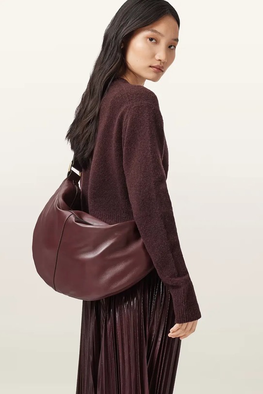 AllSaints torebka skórzana LUNA W190XD