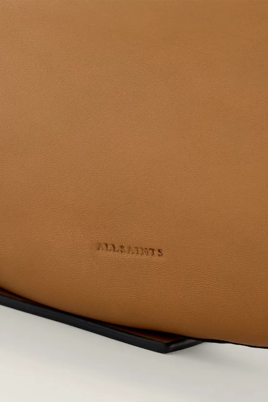 AllSaints geantă croissant pentru femei din piele LUNA W192XD