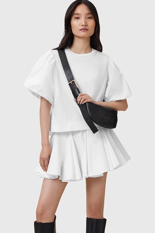 AllSaints torebka skórzana LUNA W192XD