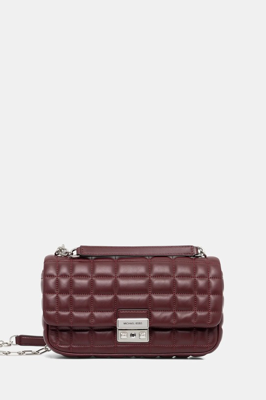 MICHAEL Michael Kors torebka skórzana skóra licowa bordowy 30R4S1SL3L