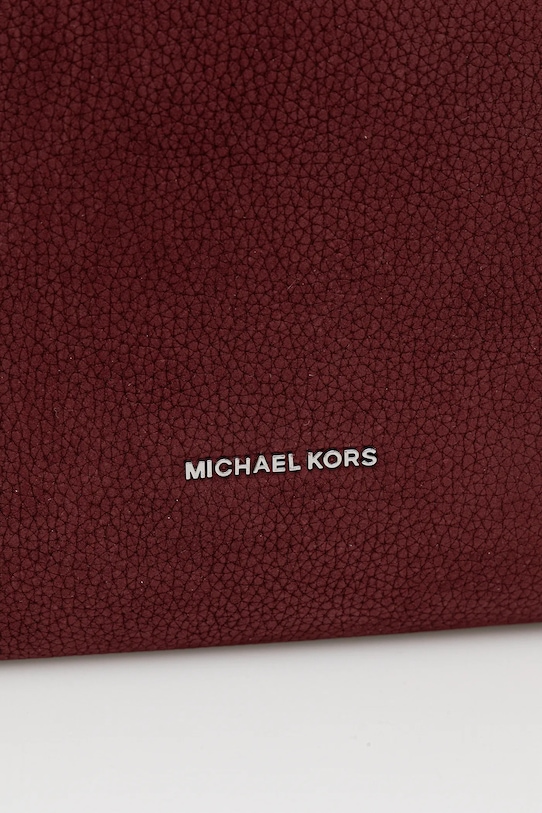 MICHAEL Michael Kors geantă din nubuck burgundia 30F4SY5H3T