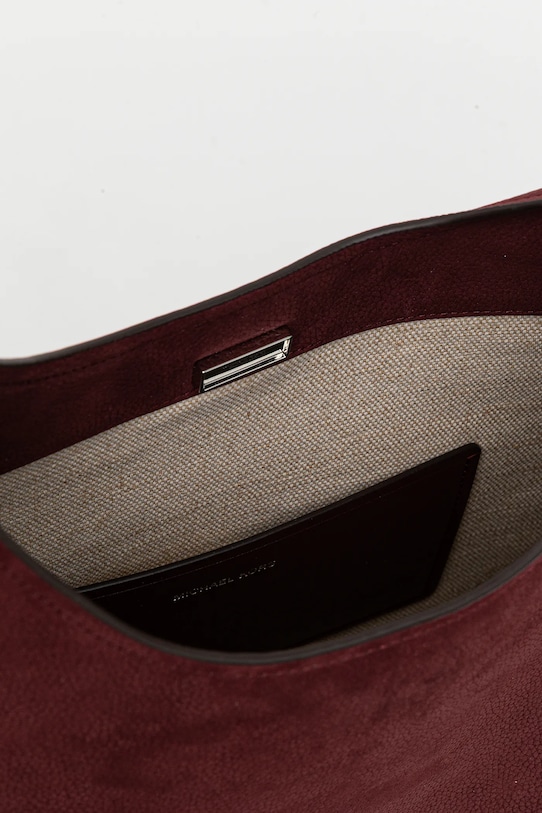 MICHAEL Michael Kors geantă din nubuck 30F4SY5H3T burgundia