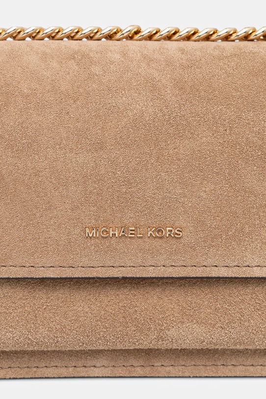 MICHAEL Michael Kors geantă de mână din piele întoarsă bej 30F5GC7L3S