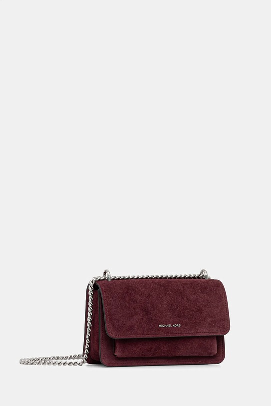 MICHAEL Michael Kors geantă de mână din piele întoarsă 30F5SC7L3S burgundia AW25