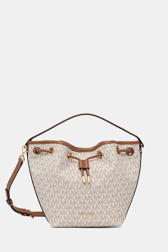 Τσάντα MICHAEL Michael Kors συνθετικό μπεζ 30F5GQ7M8B
